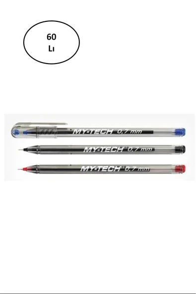 Pensan My Tech 0,7 Mm Mavi Tükenmez Kalem - 3'lü ürün görseli 1