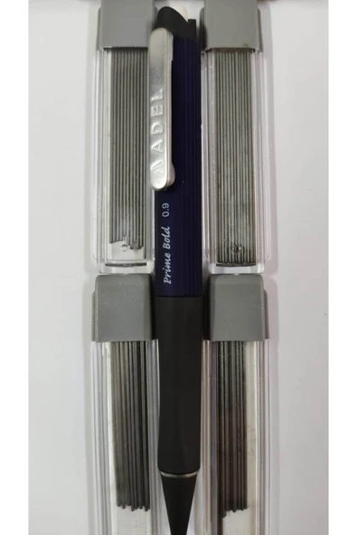 Adel 0,9 Uçlu Kalem Seti- 0,9 Mm Uçlu Kalem-prime Bold(UÇ VE SİLGİLİ) - Resim 2
