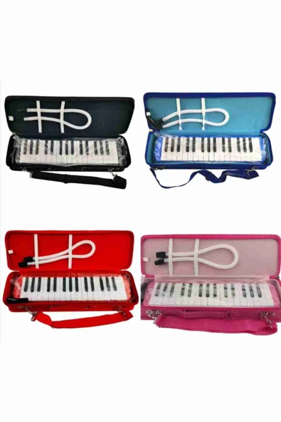 Südor Melodika 32 Tuşlu Kırmızı Renk - Resim 2