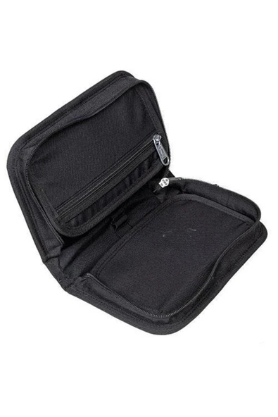 Okapi Kalem Çantası Kalem Gözlü Siyah Okp-123-s - Resim 3