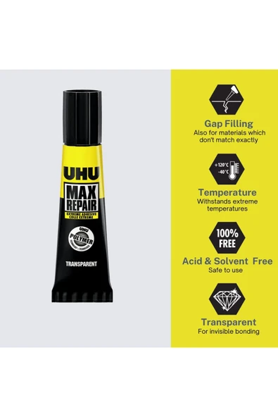 Uhu Max Repair Extreme Yapıştırıcı - Resim 4