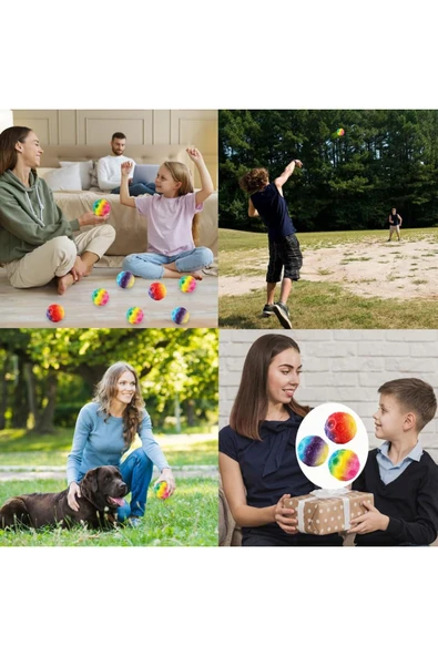 MİLKYADATOYS MİLKY ADA TOYS Bouncing Topu, kauçuktan zıplayan toplar, süper yüksek sıçrama Space Ball, Moon Ball - Resim 7
