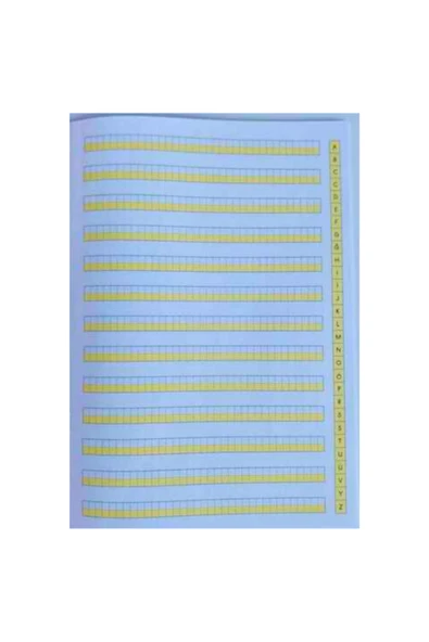 Kampüs Kırtasiyem 2024 yeni müfredat klavuz dik çizgili güzel yazı defteri 2 adet büyük boy (19x27 cm ) 48 sayfa - Resim 2