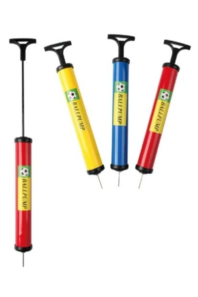 Kampus Kırtasiyem Üst Kalite Portatif Şişirme El Pompası Bisiklet,top,havuz,lastik,teker,yatak Hava Şişirme Aparatı - Resim 5