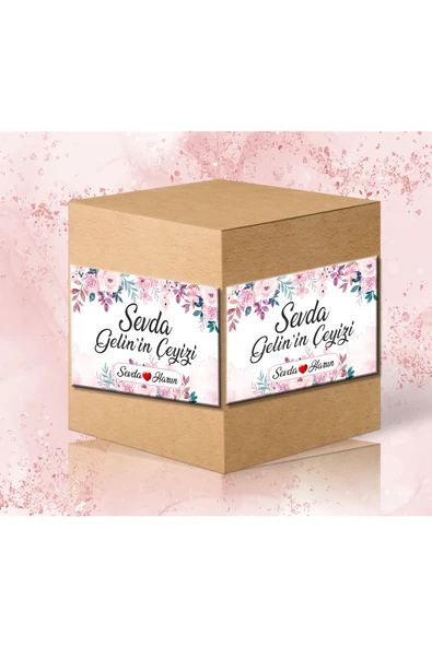 Kampüs Kırtasiyem Çeyiz Koli Etiket--a3 (30x42cm)----(10 Adet) ürün görseli 1