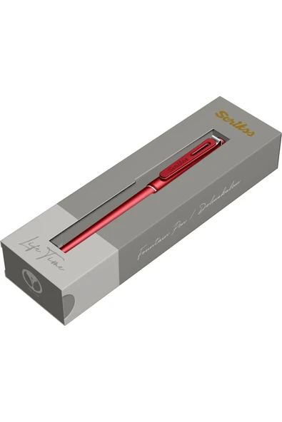 Scrikss Punto Dolma Kalem Mavi Özel Kutulu - Resim 4