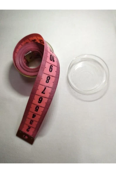 Kampus Kırtasiyem Pembe Renk Kutulu Mezura 150cm – Cetvel ürün görseli 1