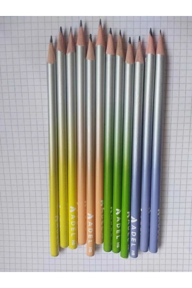 Adel Mash Kurşun Kalem HB 12 Adet ürün görseli 1