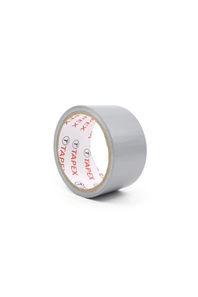 Kampus Kırtasiyem 2 Adet Tamir Bandı Su Geçirmez Güçlü Branda Çadır Yama Bandı Duck Tape 48 Mm X 10 Mt Gri ürün görseli