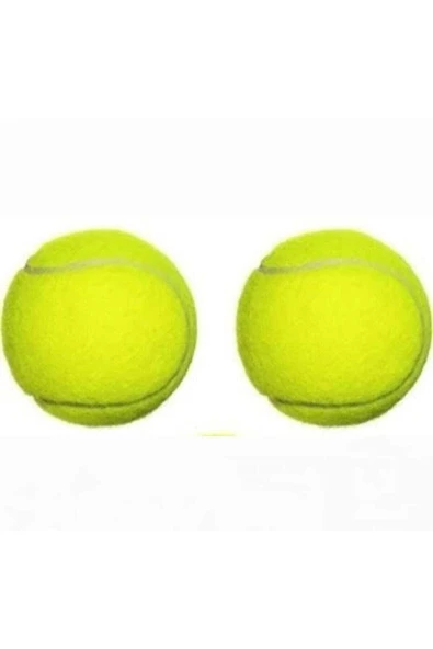 Kampus Kırtasiyem 2 Adet Sarı Tenis Topu Antrenman Tenis Topu ürün görseli