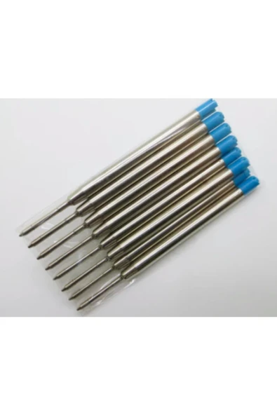 wings Parker Tipi Yedek Mavi 8'li Paket - Basmalı Mekanizmalı Kalem Ucu ürün görseli 1