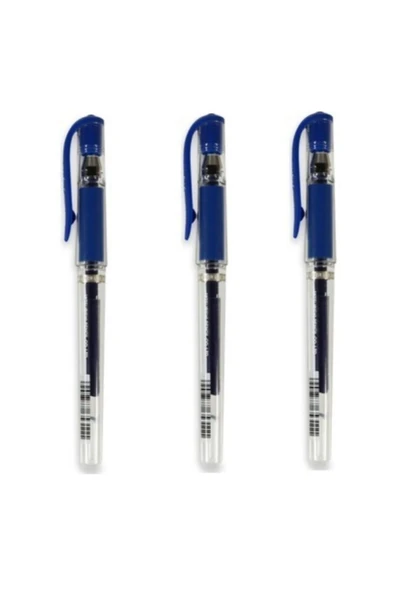 UNİ-BALL Um-153 Mavi 3'lü Set ürün görseli 1