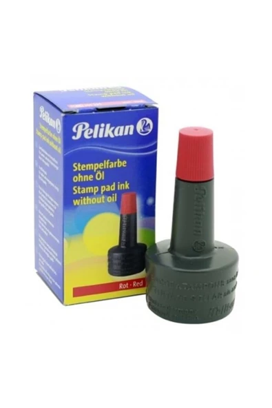 Pelikan Germany Istampa Mürekkebi Kırmızı ürün görseli 1