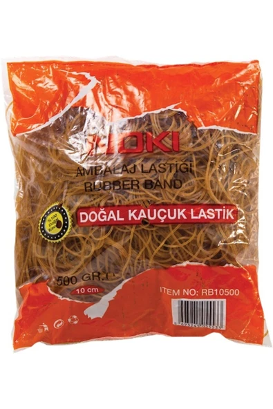 Noki Ofis Ambalaj Lastiği %100 Kauçuk 10 cm 500 gr Rb10500 ürün görseli 1