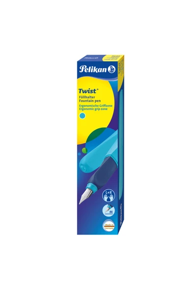 Pelikan Germany Twist Dolma Kalem M Mavi P457-m - Resim 4