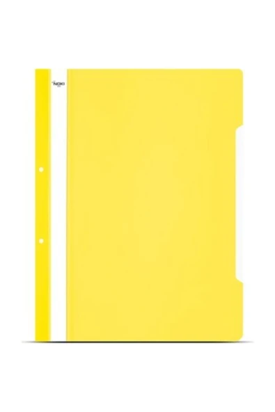 Noki Ofis Nokı Telli Dosya. 10 Adet. Sarı. ürün görseli 1