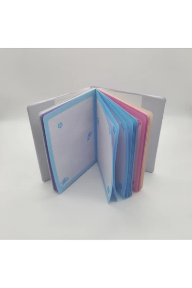 Monetaco 3D Kabartmalı Renkli Puffy Anı Hatıra Günlük Defter Çizgili A5 80 Yapraklı - Resim 7