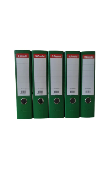 Kampüs Kırtasiyem 9940 Plastik Geniş Klasör Yeşil 5 Li Paket ürün görseli 1