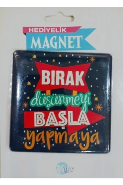 KESKİN COLOR Keskincolor Türkçe Özlü Sözler Damla Magnet ürün görseli
