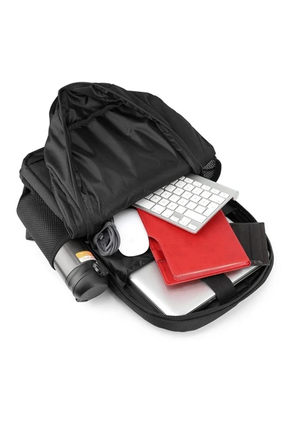 SAADET Laptop Bölmeli Sırt Çantası - Resim 7