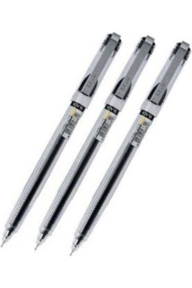 Donga Mygel My Gel 0.5mm Siyah Ince Iğne Uçlu Jel Kalem 3 Adet ürün görseli 1