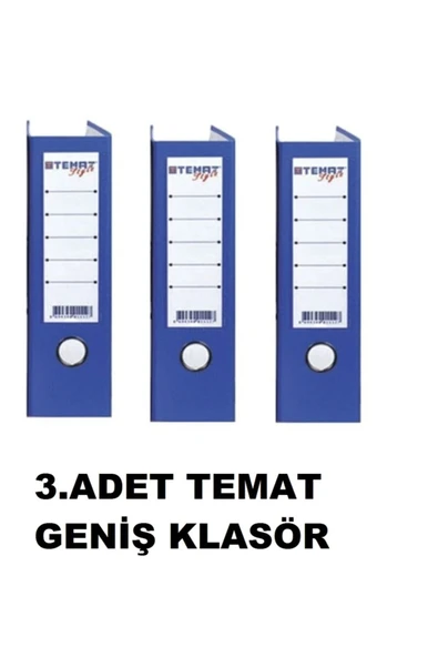 Temat Fix 3'lü Set Geniş Kalsör ürün görseli 1
