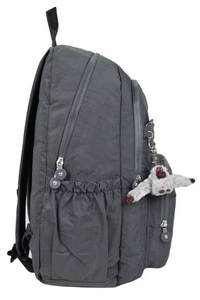 Kampüs Kırtasiyem Su Geçirmez Krinkıl Kumaş Ortopedik Çok Gözlü Okul Sırt Çantası - Resim 3