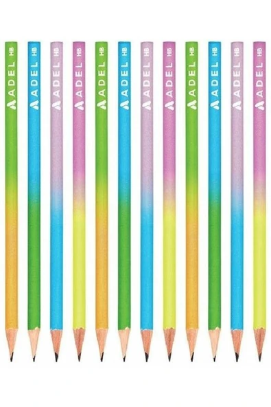 Adel Mash Pastel Kurşun Kalem 12 Adet ürün görseli 1