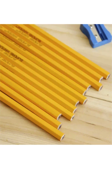 Adel 6 Deste 60 Adet Klasik Kurşun Kalem Kalemtraş-silgi Hediyeli - Resim 5