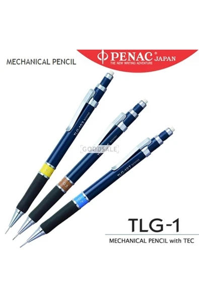 Penac japan TLG-107 0.7 Versatil Kalem - Uçlu Kalem - Pastel Sarı - Resim 6