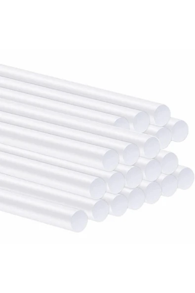 Kampüs Kırtasiyem Kalın 10 ADET Mum Silikon 11.2 mm Çubuk Sıcak Silikon Hobi Süs Hediyelik Eşya Maket Yapıştırma - Resim 4