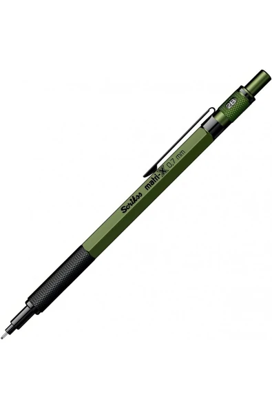 Scrikss Matrix 0.7mm Mekanik Kurşun Kalem Haki ürün görseli 1