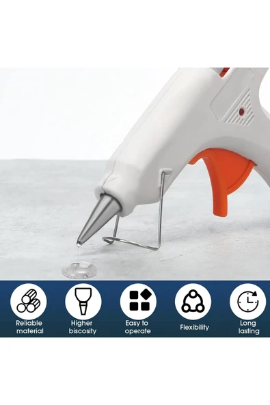 Kampus Kırtasiyem Sıcak Mum Silikon 1 Kg 11.2 Mm Kalın Silikon - Resim 2