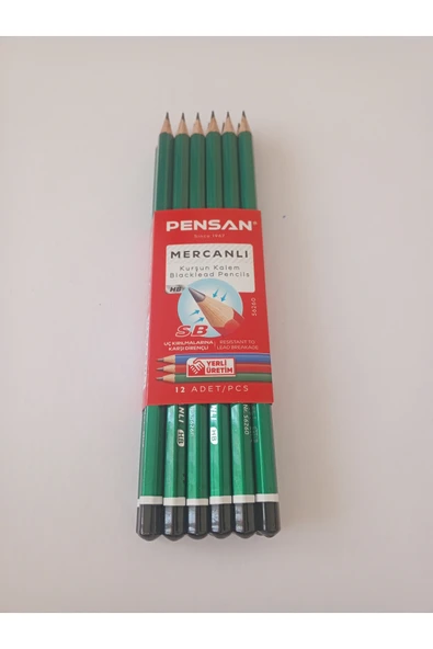 Pensan Mercanlı Kurşun Kalem 24 adet ürün görseli 1