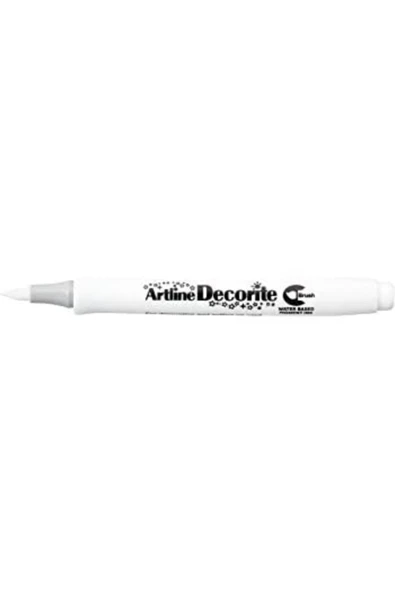Artdeco lisans kırtasiye Decorite Brush Marker White ürün görseli 1