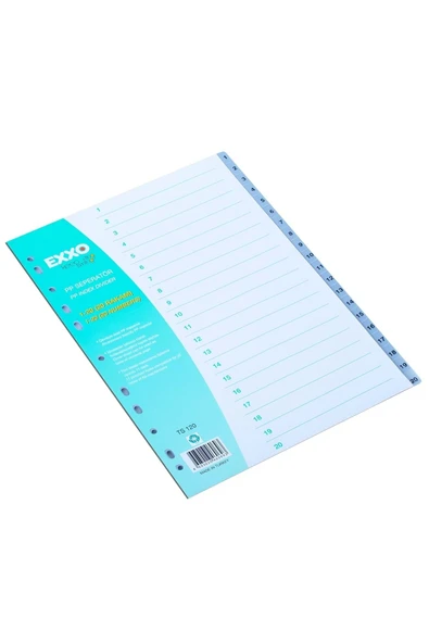 Exxo Rakamlı Seperatör 1 20 ürün görseli