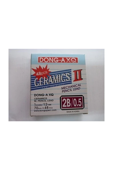 Donga Mygel Ceramics 0,5 Versatil Uç ( Min ) 2b 70 Mm 30 Lu Tüp 12'li Pkt - Resim 3