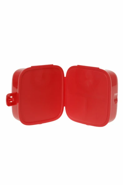 Kampus Kırtasiyem Otto.41418 2pr Kırmızı Kız Çocuk Beslenme Kabı - Kırmızı - Resim 2