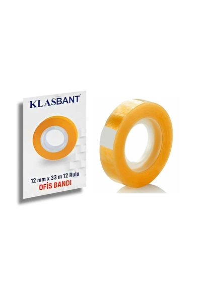 Kampus Kırtasiyem Klasbant 12x33 Ofis Bandı 1 Adet ürün görseli