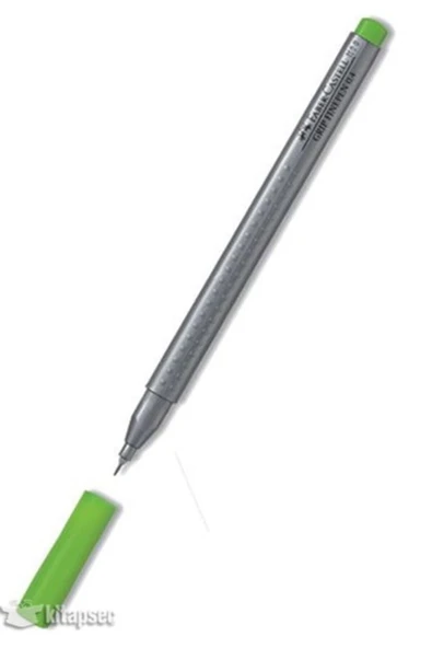 Faber Castell Faber Keçe Uç Kalem 0.4mm 151666 Çim Yeşili ürün görseli 1