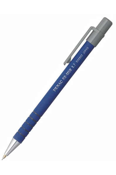 Penac japan Mekanik Kurşun Kalem 0,7 Mm, Mavi Gövdeli, Rb-085 M, Sa0802 - Resim 3
