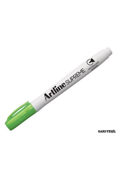 Artdeco lisans kırtasiye Supreme Beyaz Tahta Yellow Green ürün görseli 1