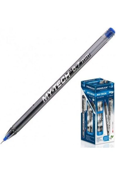 Pensan 2240 My-Tech Mavi 5'li Iğne Uçlu Tükenmez Kalem ürün görseli 1