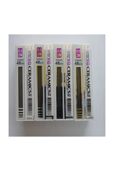 Donga Mygel Ceramics 0,5 Versatil Uç ( Min ) 2b 70 Mm 30 Lu Tüp 12'li Pkt ürün görseli 1