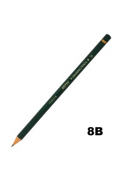 Fatih Kırtasiye 8b Dereceli Kalem Siyah 1 Adet ürün görseli 1