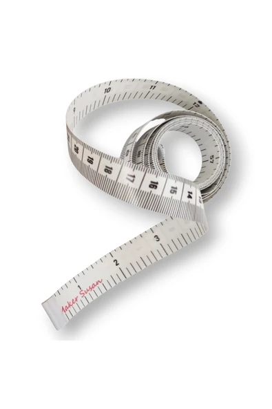 Ceysa Store Maker Susan Beyaz Mezura 150 Cm (1,5 METRE) Ve 60 Inç ürün görseli 1