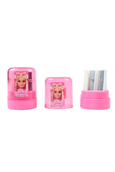 Barbie CEM BARBIE B-025317 ÇİFTLİ KALEMTRAŞ ürün görseli
