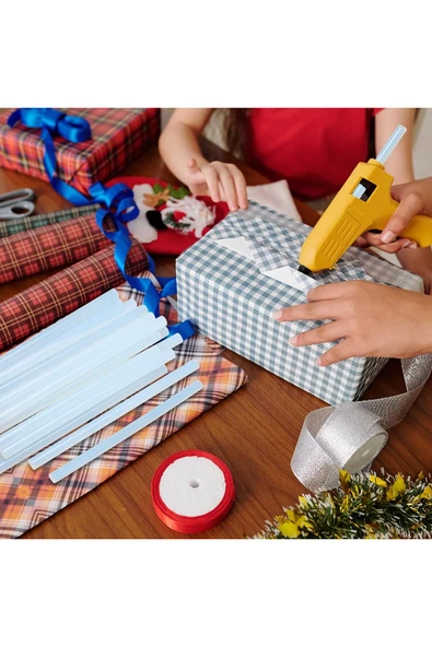 Kampus Kırtasiyem Sıcak Mum Silikon 1 Kg 11.2 Mm Kalın Silikon - Resim 6