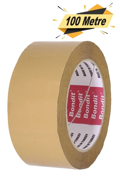 Kampüs Kırtasiyem Bondit Koli Bandı 45 Mm X 100 Mt Güçlü Yapışkanlı Kopmayan Bant ürün görseli 1