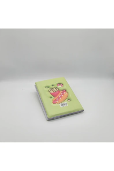 Monetaco 3D Kabartmalı Renkli Puffy Anı Hatıra Günlük Defter Çizgili A5 80 Yapraklı - Resim 6